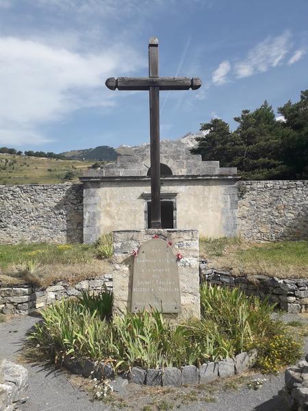 Cimetière sarde de l'Esseillon à Aussois