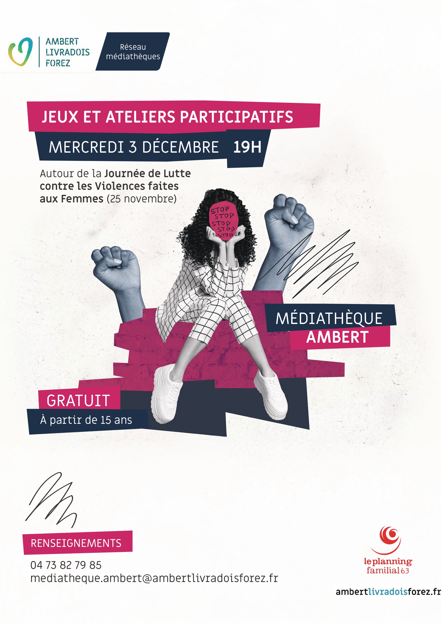 Soirée jeux et ateliers participatifs // Ambert