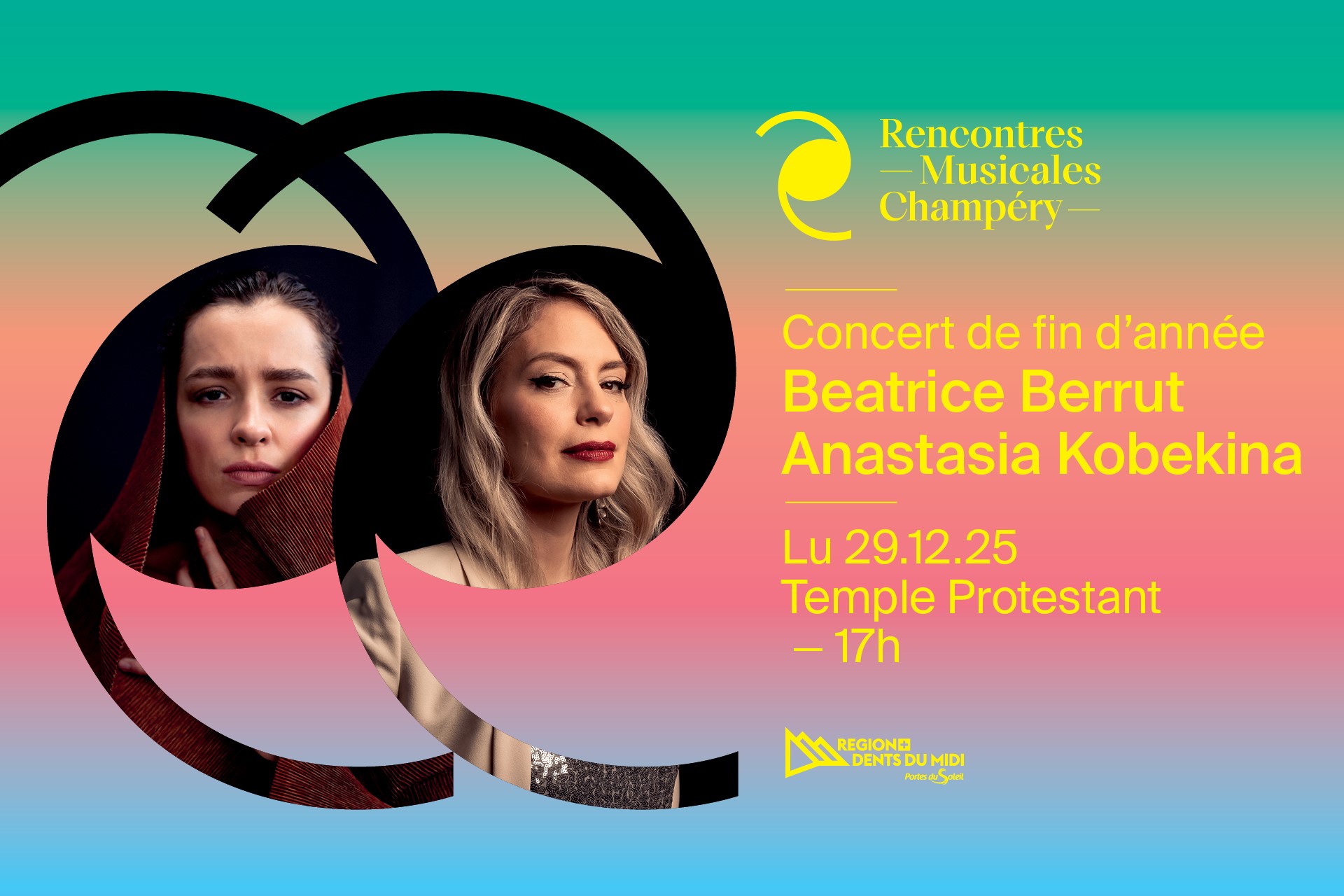 Rencontres Musicales | Jahresabschlusskonzert von Anastasia Kobekina & Beatrice Berrut