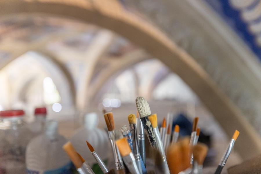 Visite inédite & Atelier créatif : Dans les coulisses des décors baroques !_Megève