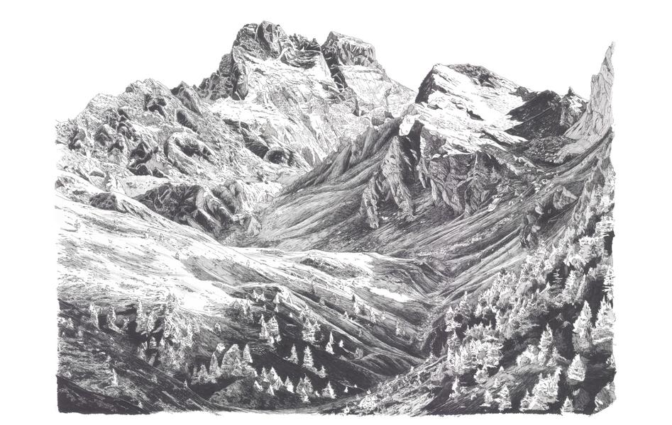 Exposition d'illustrations de Gaëlle Privat_Mont-Dauphin