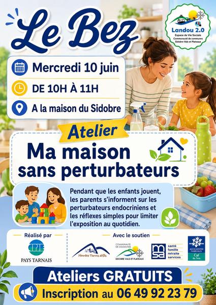 atelier parents-enfants « Perturbateurs endocriniens »