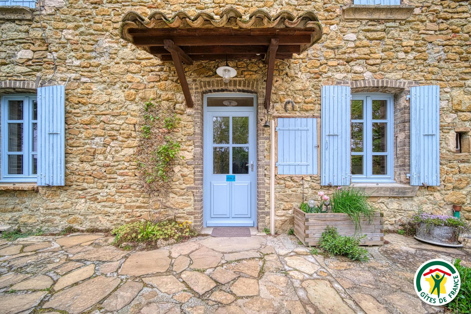 L'entrée du gîte
