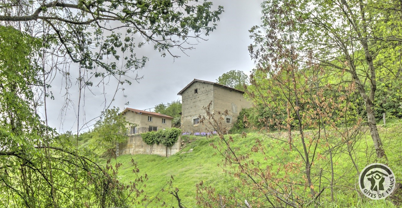 Gîte 'Le Maroge' à Courzieu (Rhône, Ouest Lyonnais).