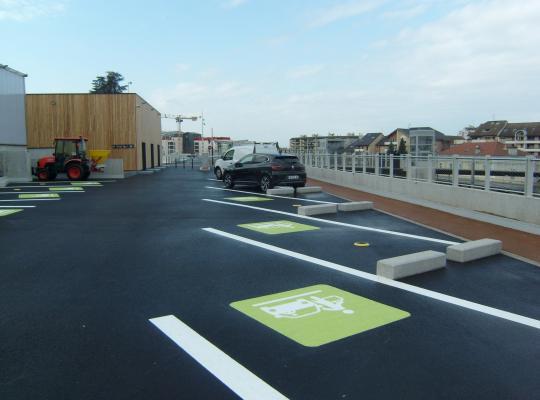 Parking de la gare_Thonon-les-Bains