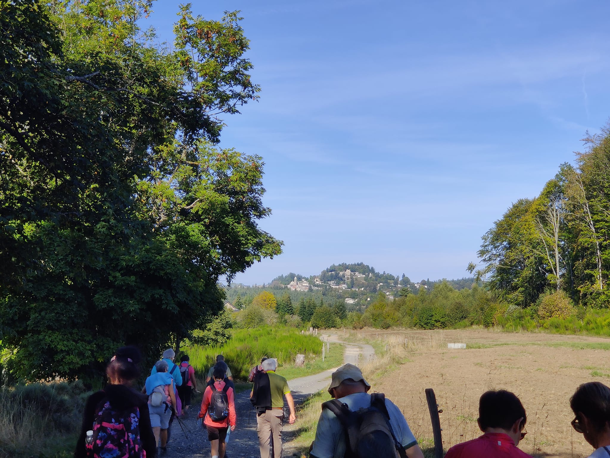 Balade en groupe avec Rando Saint-Agrèvoise : Tour de Bel-Air