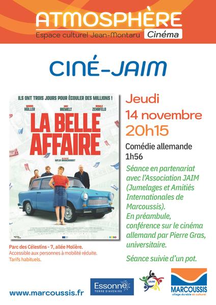 Ciné-Jaim - La belle affaire Le 14 nov 2024