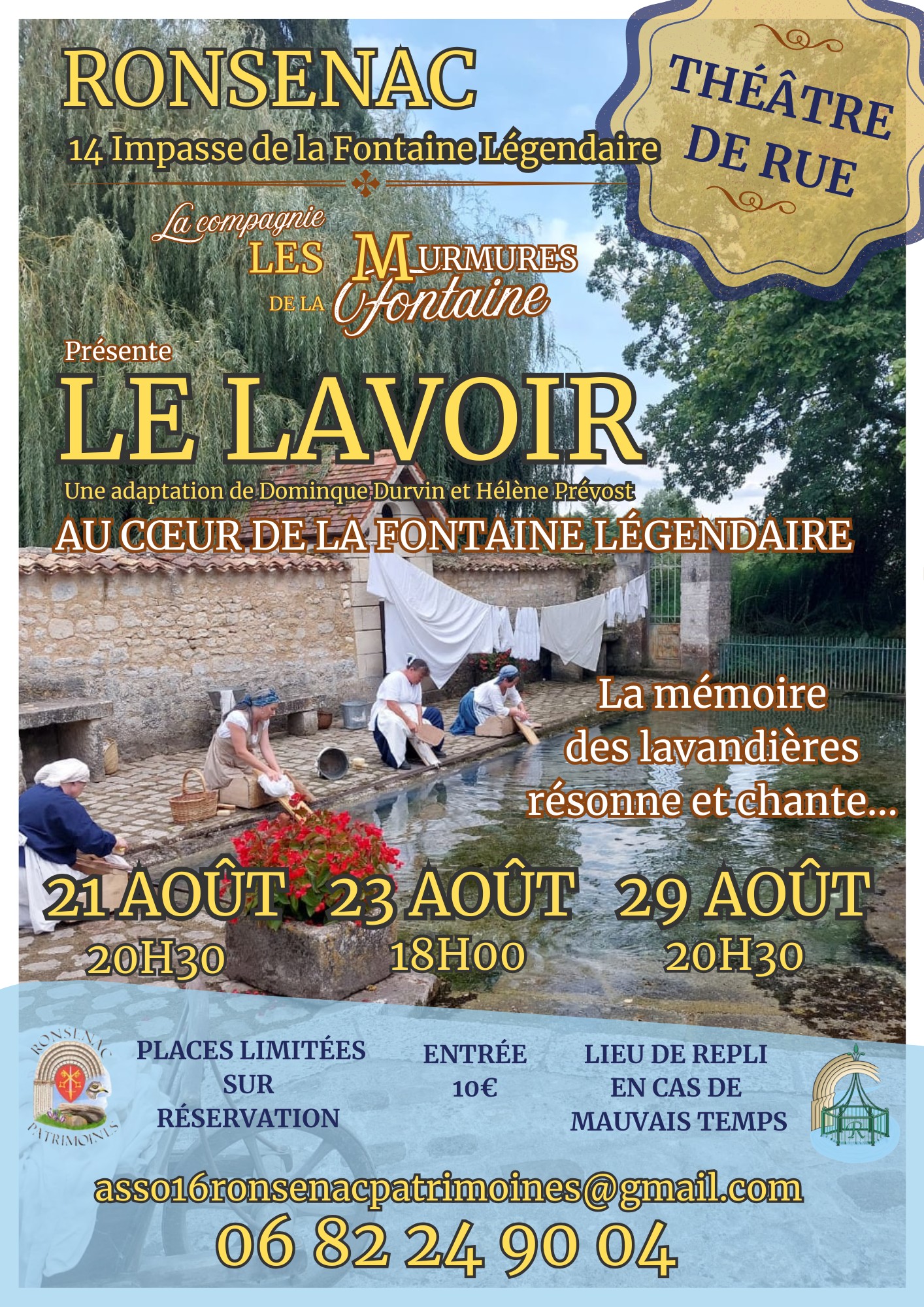 Théâtre de Rue : le lavoir