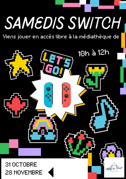 Samedis switch u00e0 la mu00e9diathu00e8que_Milly-la-Foru00eat