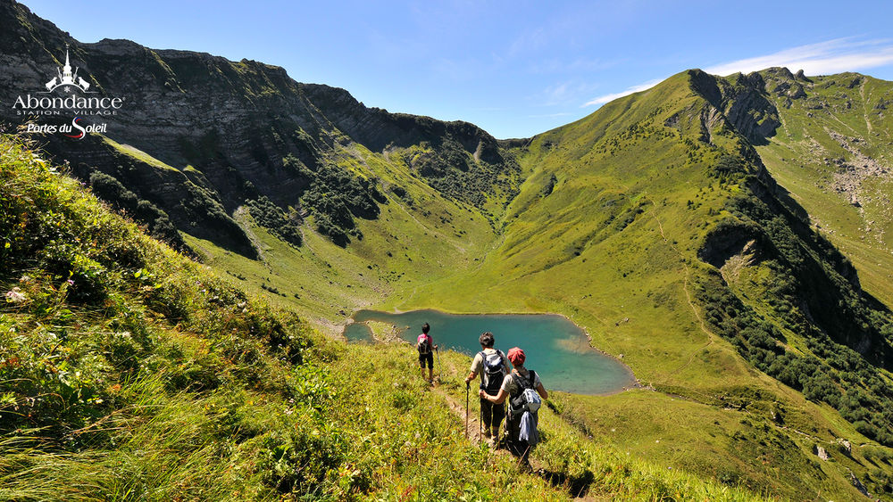 Randonnée lac des Plagnes au Lac de Tavaneuse