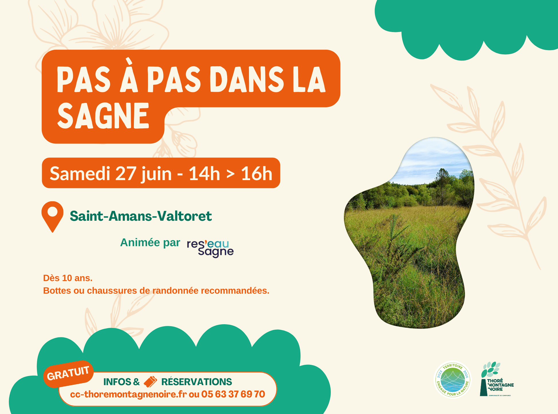 Pas à pas dans la sagne_Saint-Amans-Valtoret