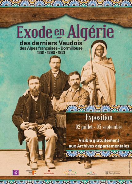 - © Archivesdepartementales05 Affiche Algérie - © Archivesdepartementales05