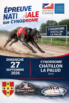 Epreuve Nationale sur Cynodrome - Courses de lévriers