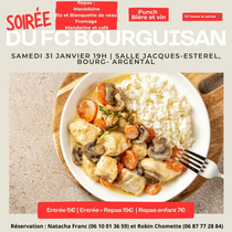 Soirée du FC Bourguisan_Bourg-Argental