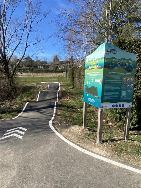 Pump track de la Plaine sportive de Belley_Belley