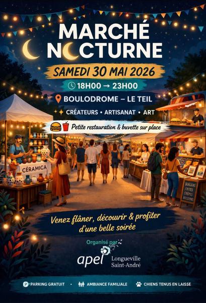 Marché nocturne_Le Teil