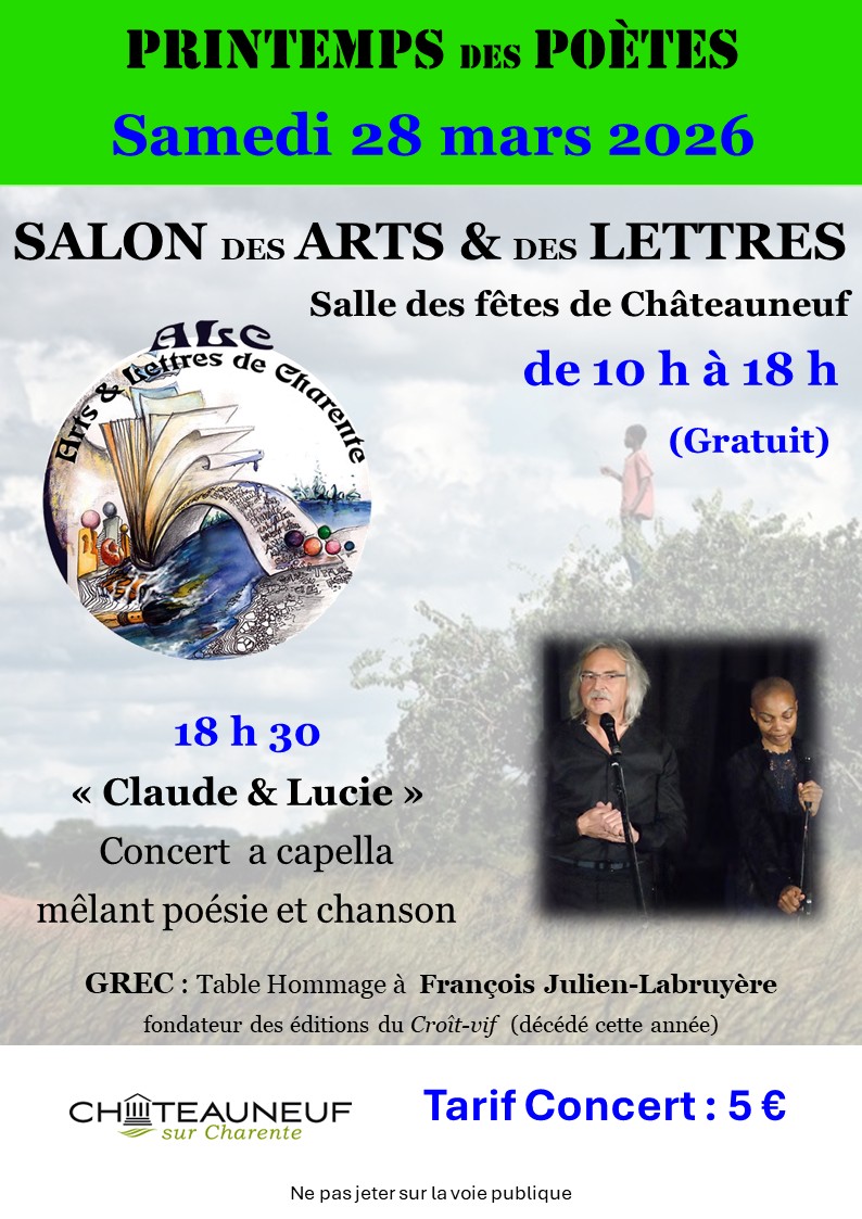 Festival | Le Printemps des Poètes