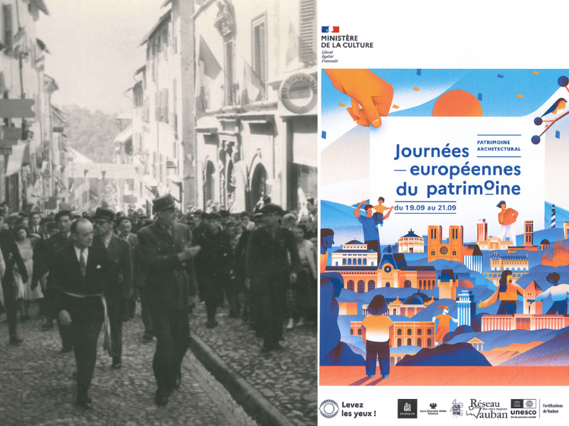 - © Ville de Briançon - Service du Patrimoine Journées européennes du patrimoine - Briançon dans la Seconde Guerre Mondiale_Briançon - © Ville de Briançon - Service du Patrimoine