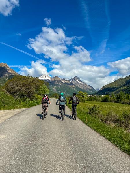 Découverte patrimoine de la vallée en VTT VAE_La Salle-les-Alpes