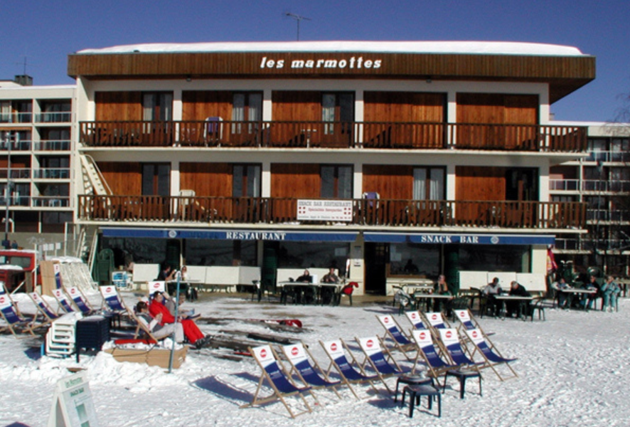 Vue de face Les Marmottes