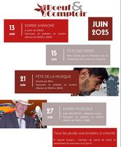 Programme juin au restaurant Boeuf et Comptoir à Saint-Chef-Office de Tourisme …
