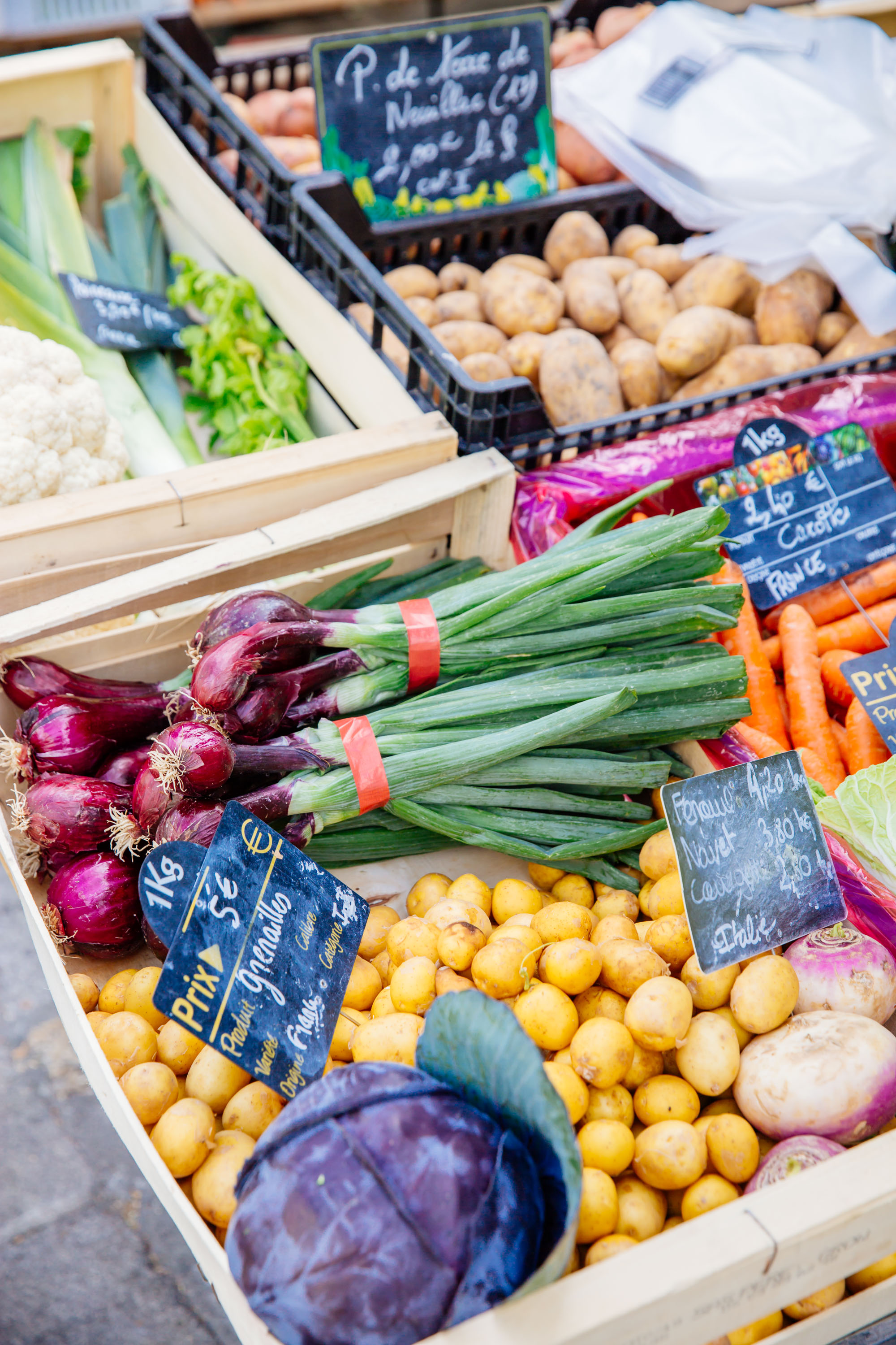 Marché du quartier St Christophe de Chalais