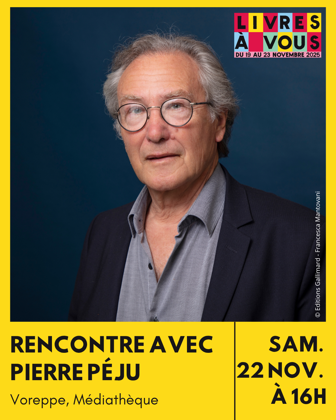 Rencontre avec Pierre Péju_Voreppe