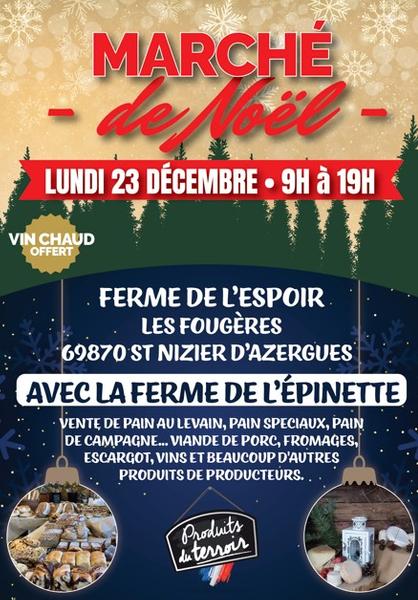 Marché de Noël à la ferme