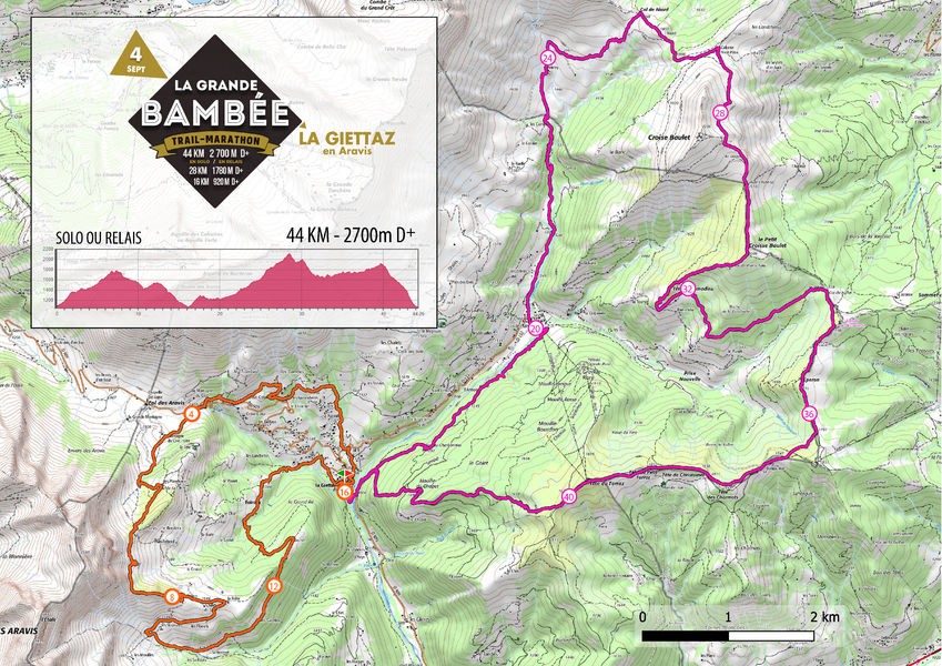 Parcours La Grande Bambée
