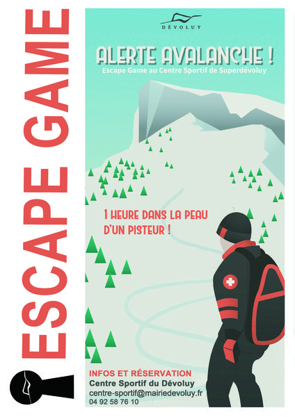 Escape game Le Dévoluy - Alerte avalanche !