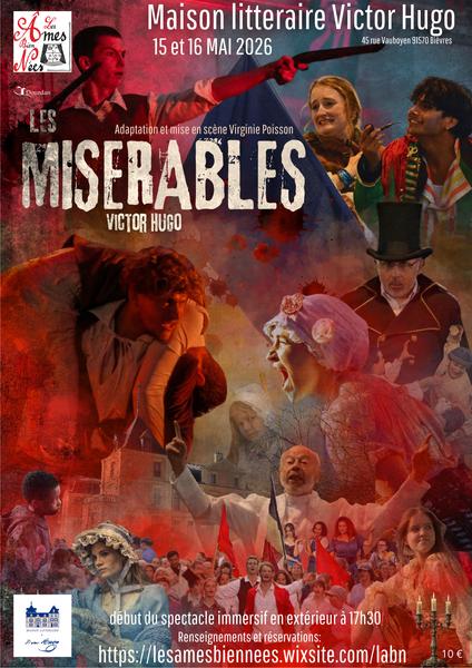 Les Misérables adaptation et mise en scène par Virginie Poisson