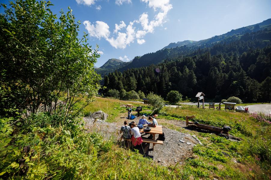 Aire de pique-nique de Plan Ravet_Méribel