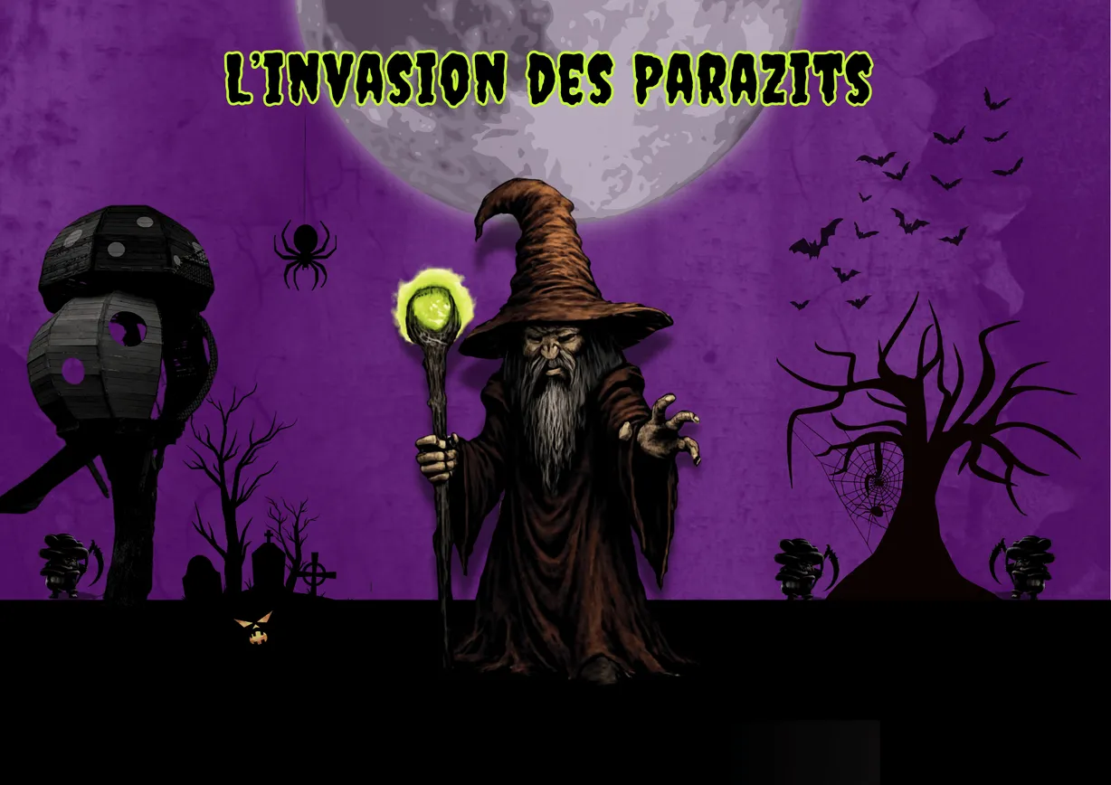 Le sorcier Thibor à la Forêt des Champos
