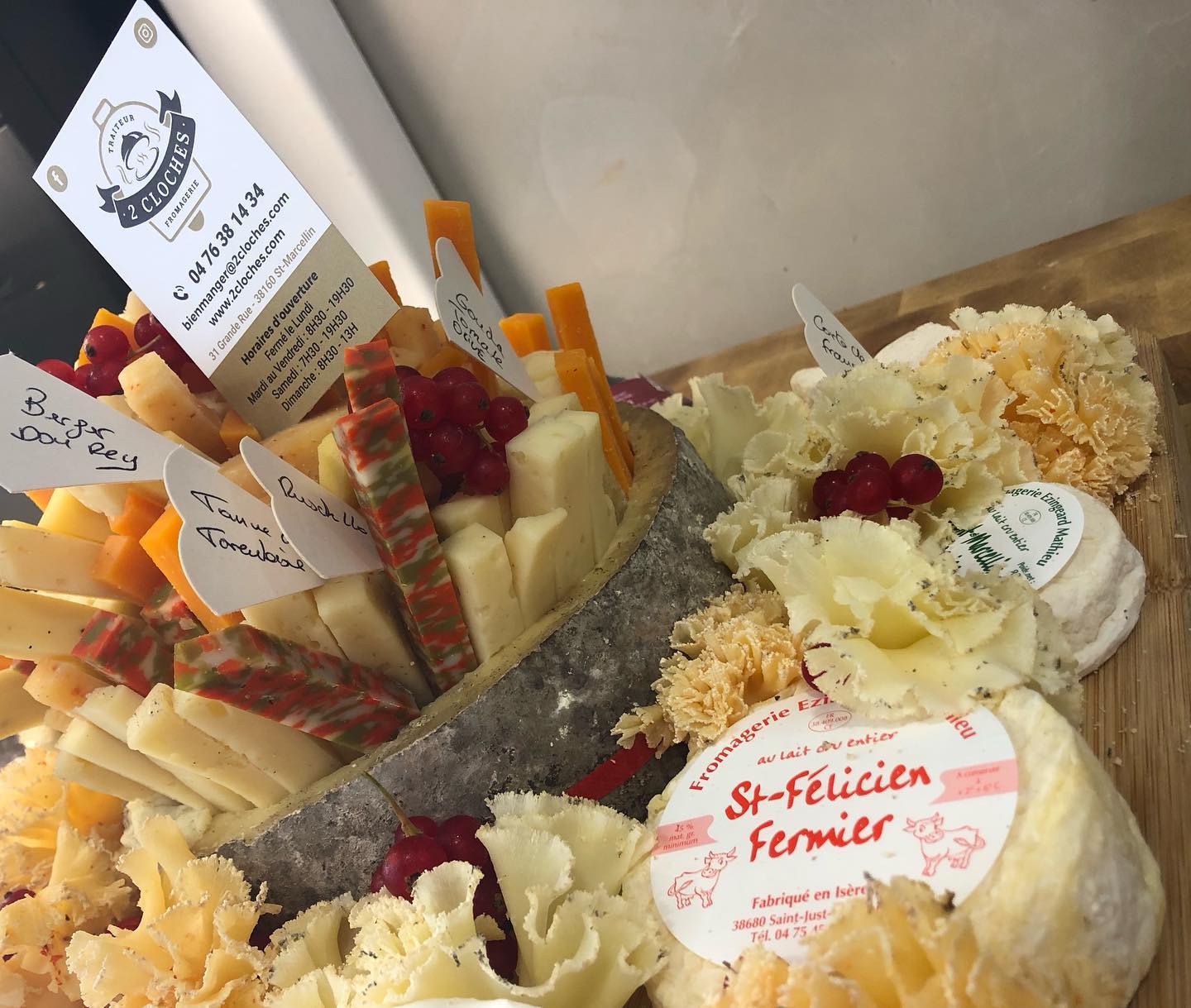 plateau fromage 2 cloches
