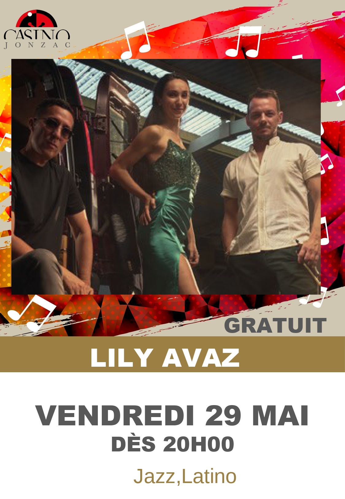 Concert Lily Avaz au Casino