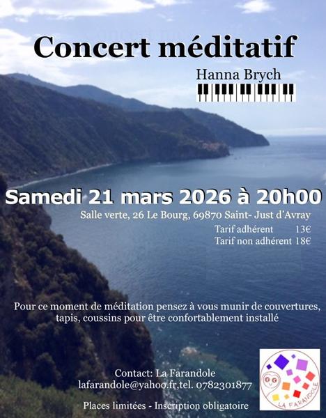 Concert méditatif avec Hanna Brych