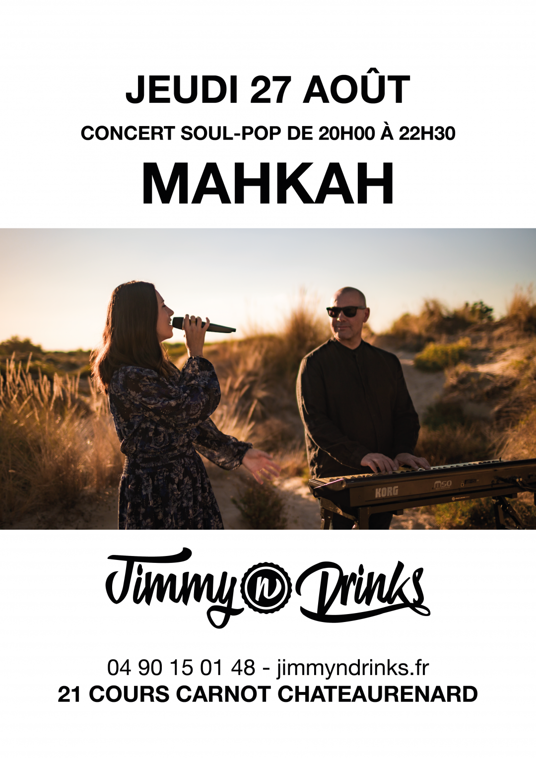 Concert "Mahkah" chez Jimmy n Drinks