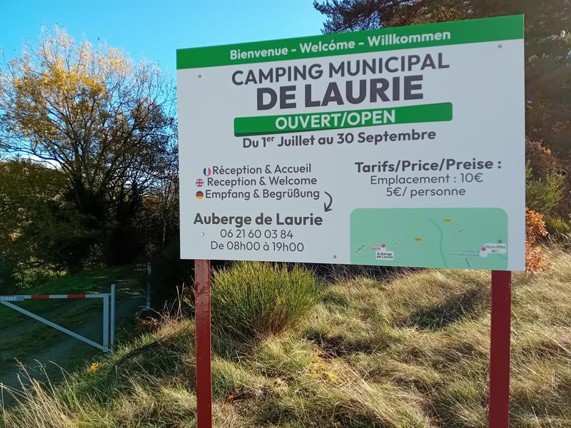 Camping municipal de Laurie