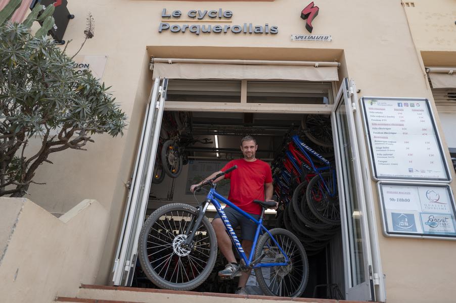 Forfait Porquerolles : Bateau + Vélo + Resto_Hyères