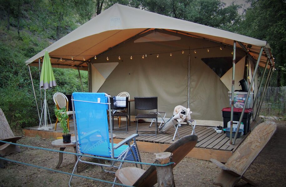 Camping le Grand Jardin - Vallon Sourn - Correns