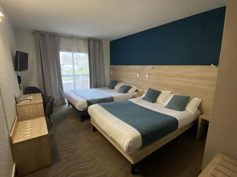 chambre quadruple