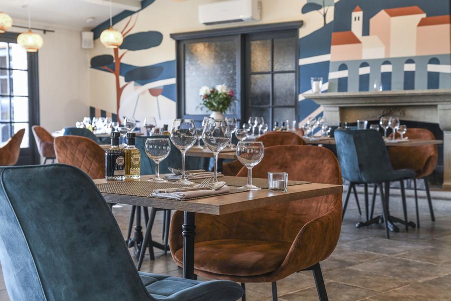 La table du Val de Sault salle de restaurant