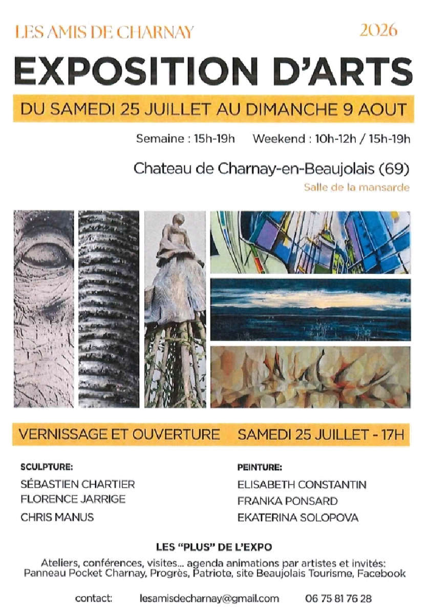 Exposition d'arts au Château de Charnay_Charnay