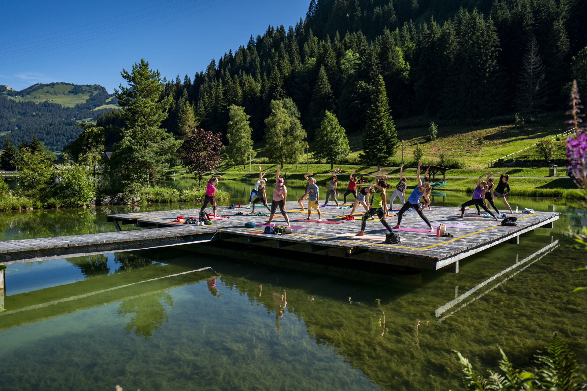 Yoga outdoor