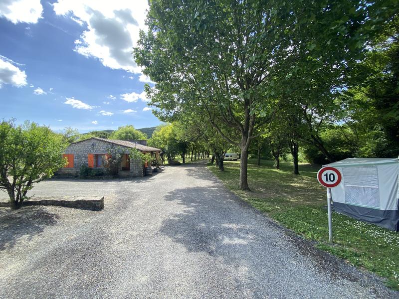 Entrée du camping