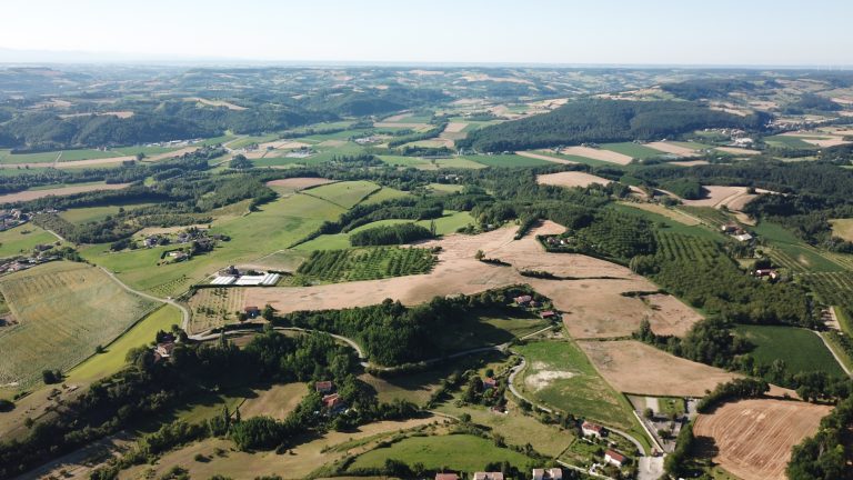 Vue aerienne Arthemonay