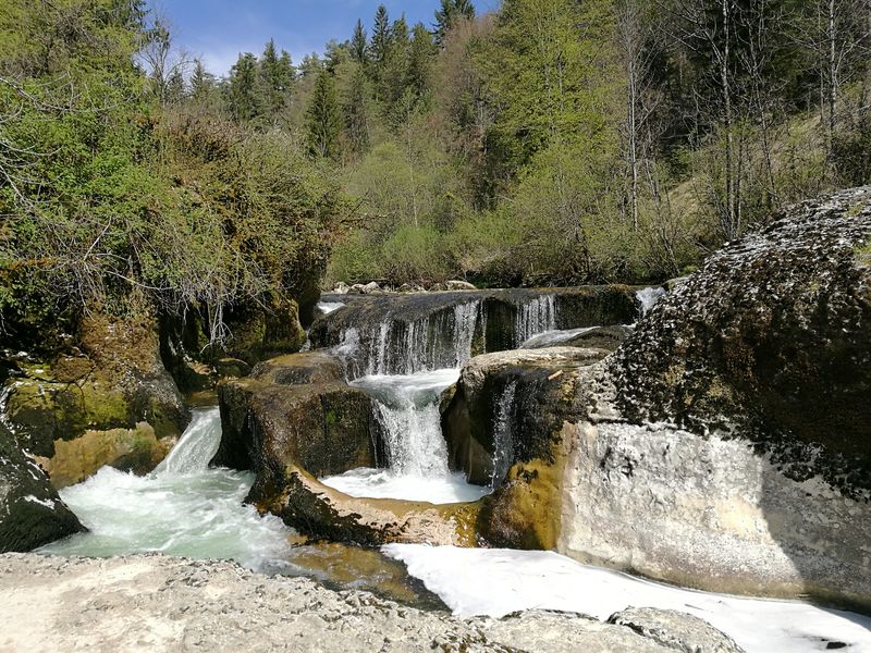 Les Marmites de Géant à Saint-Germain-de-Joux