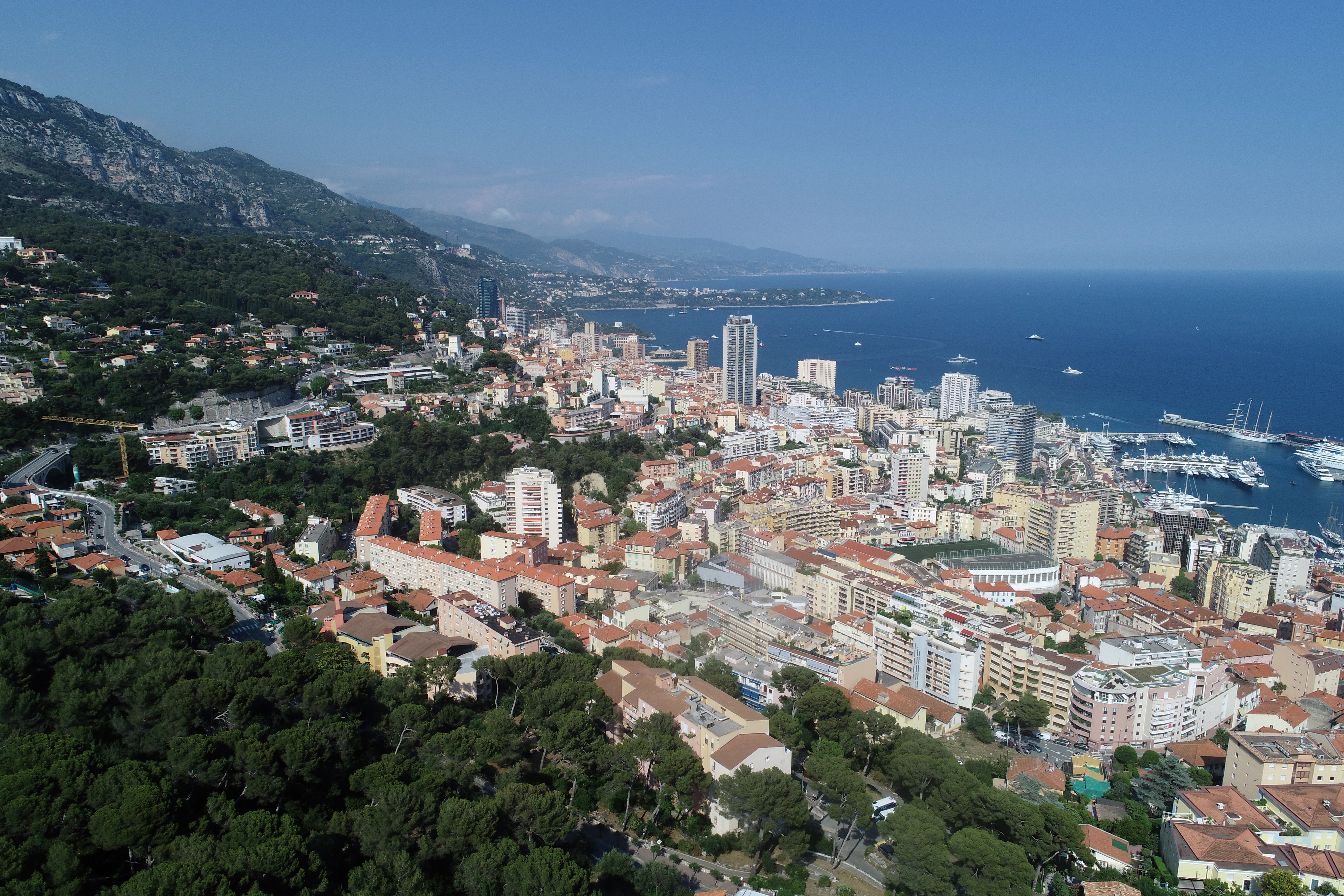 Vue sur Beausoleil