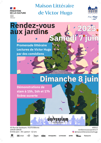 Slam et musique au jardin