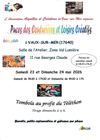 Puces des couturières et loisirs créatifs